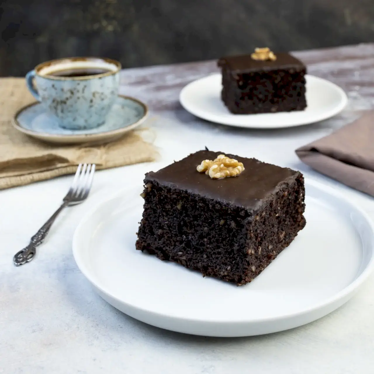 Cevizli Browni Kek
